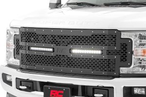Ford F-250 Super Duty Mesh Grille - Rough Country - 12